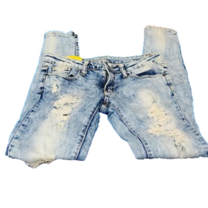 MACHINE stonewash skinny distressed jeans sz. 9